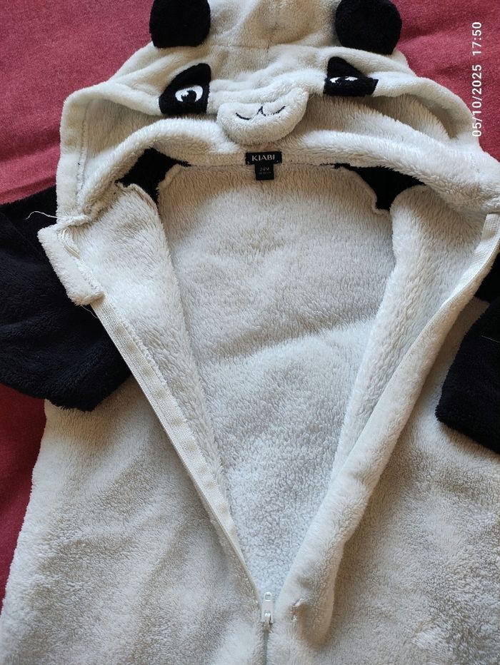 Sur pyjama velours Kiabi 24 mois - photo numéro 5