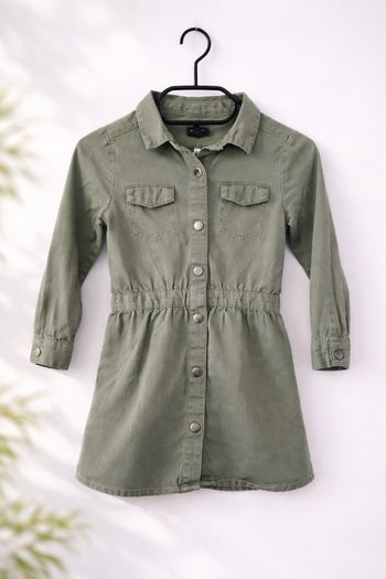 Robe verte Kiabi 4 ans