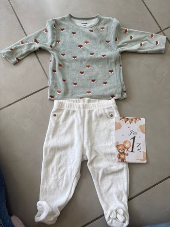 Pyjama 2 pièces 12 mois