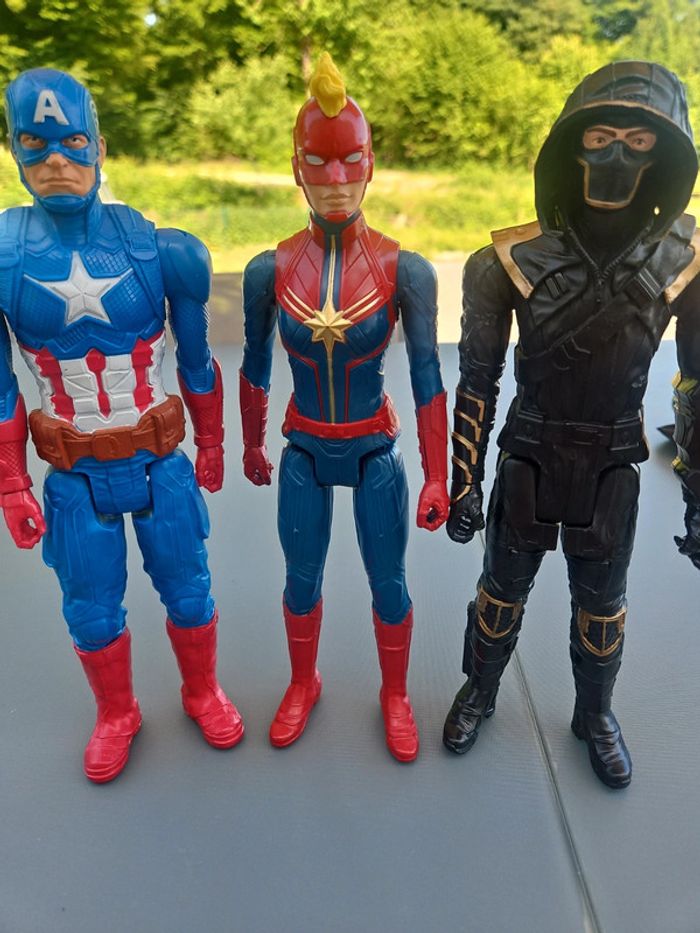 Lot de 3 figurines marvel 30cm - photo numéro 3