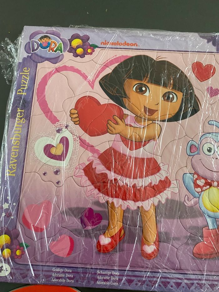 Lot de 2 puzzles enfants dora - photo numéro 3