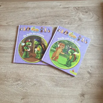 ⭐ Lot de 2 livres Franklin Un drôle de Surnom & Basile est trop timide #emyfleury_livres