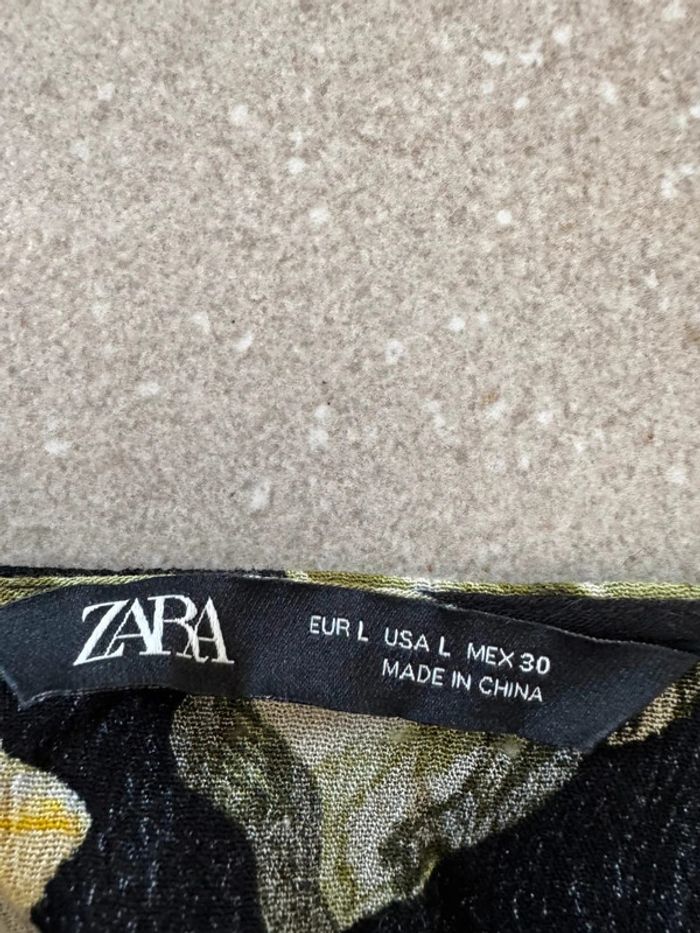Haut Zara, multicolore, taille L, très bon état - photo numéro 2