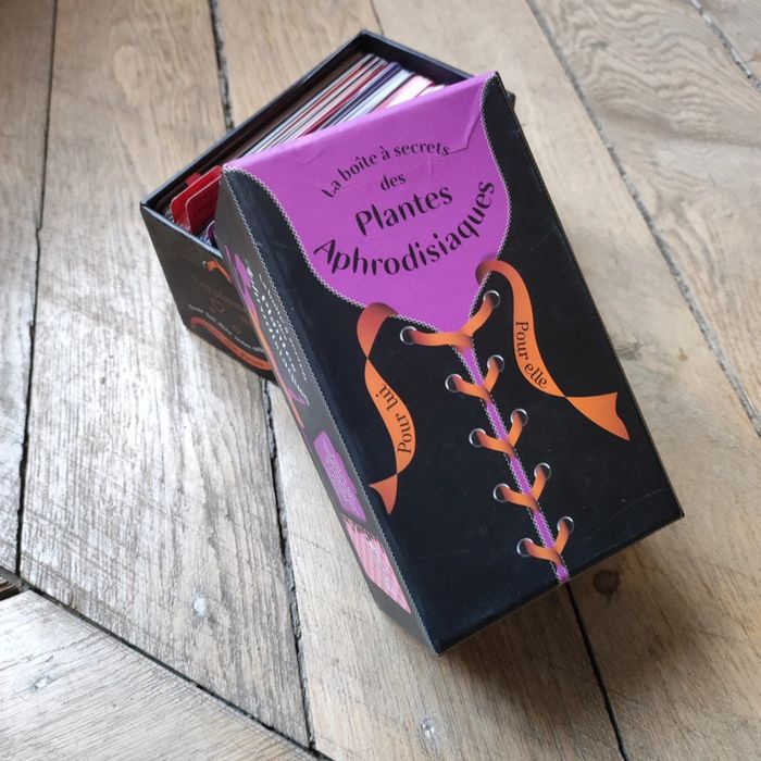 La boîte à secrets des plantes aphrodisiaques.