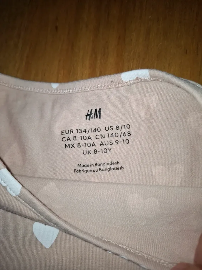 T-shirt en jersey manches longues 8/10 ans H&M - photo numéro 4