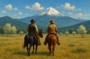 Affiche Déco Cowboys 30x40cm