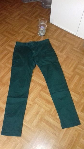 Pantalon vert foncé