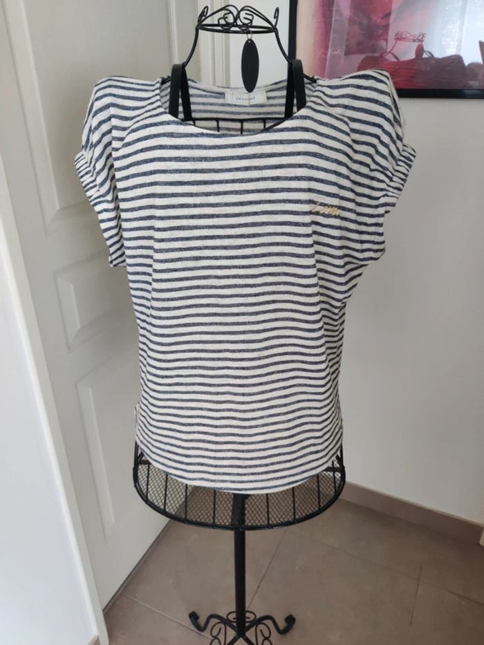 Tee shirt rayé promod