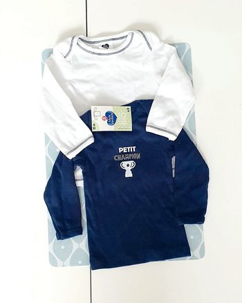 Maillots de corps Mots d'enfants - 12M