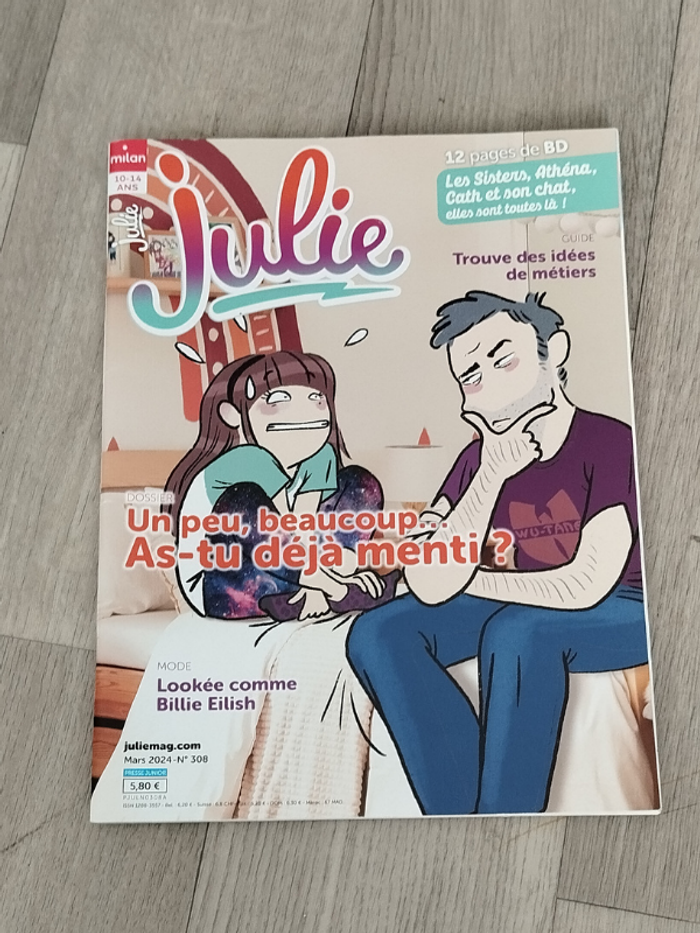 Lot de 10 magazines Julie années2024 L092 - photo numéro 5