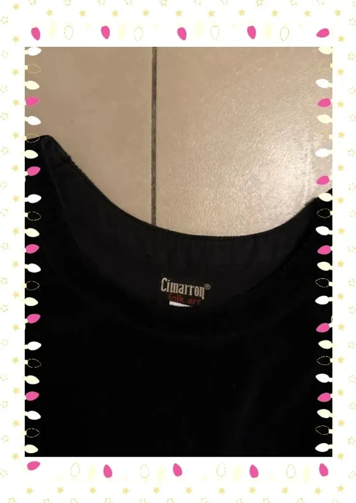Robe velour cimarron noire 18 ans - photo numéro 3