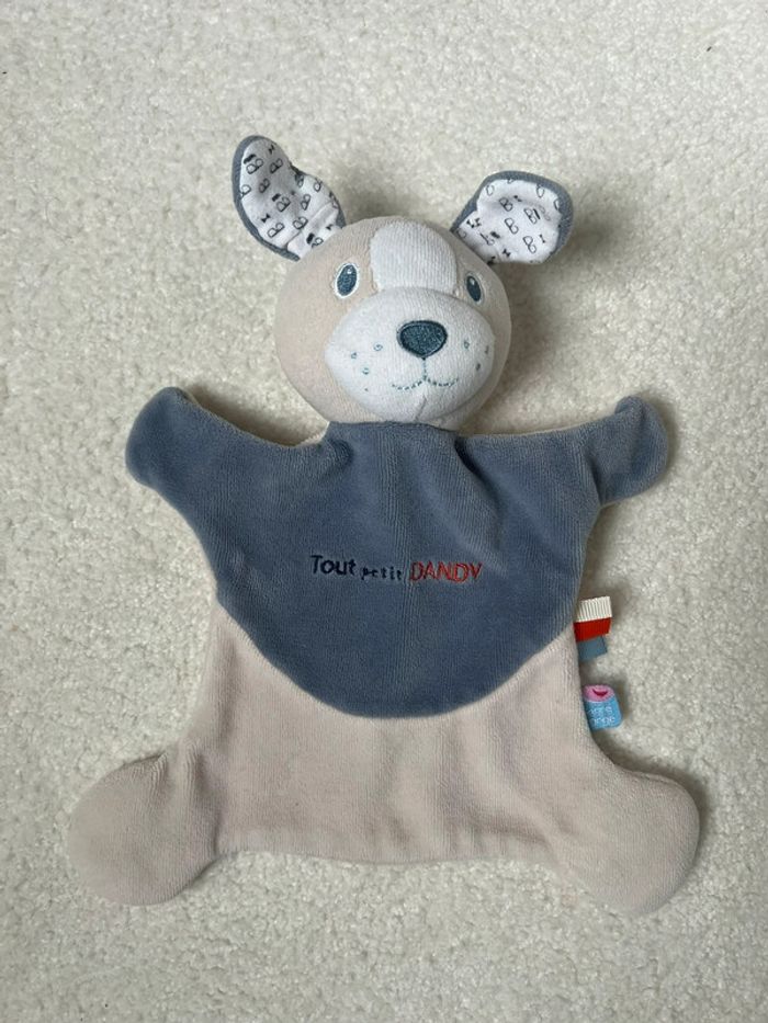 Doudou plat chien sucre d’orge