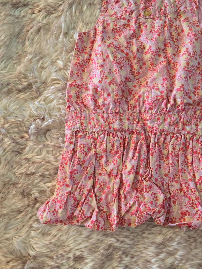 Robe fleuri rose obaïbi 18 mois - photo numéro 4