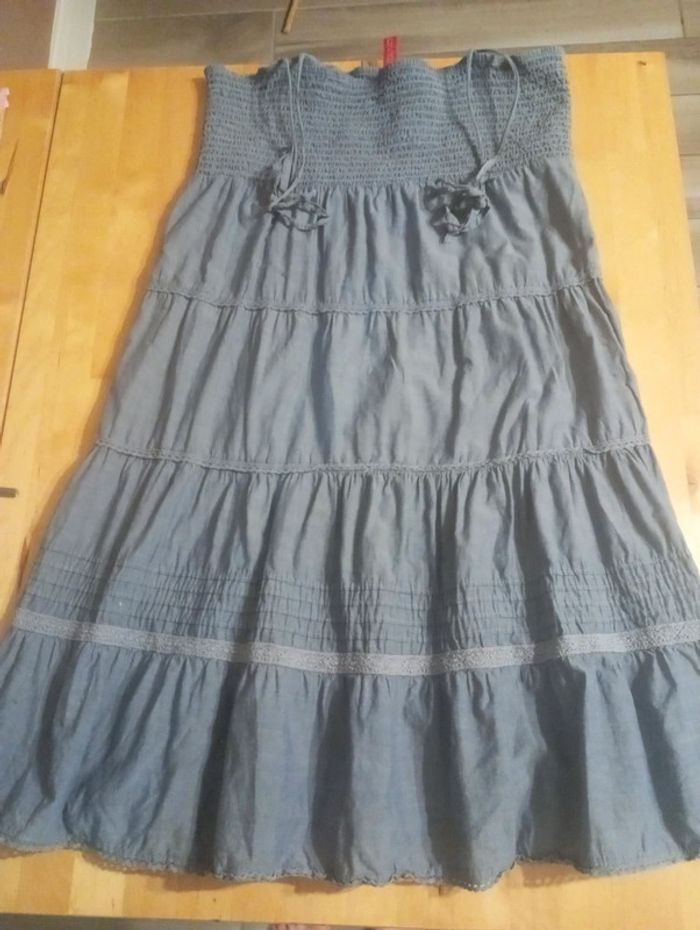 Robe légère bleue