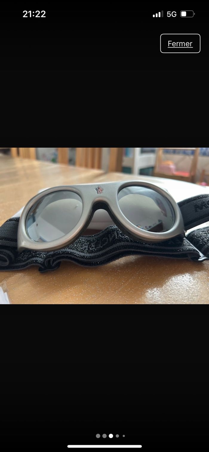 Lunettes de ski moncler - photo numéro 3