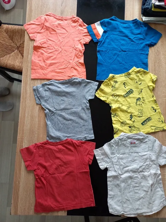 Lot de 6 tee-shirts garçons 4 ans - photo numéro 8