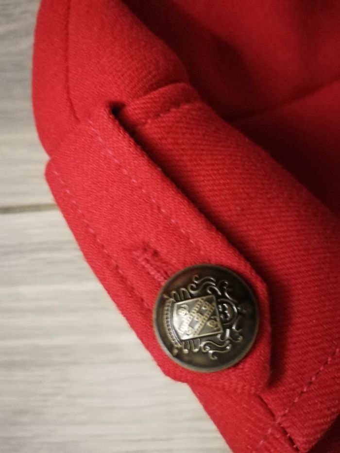 Manteau rouge en laine taille 36 Monoprix Collection - photo numéro 11
