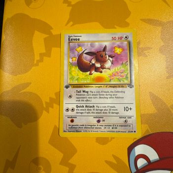 Carte Pokémon EVOLI version anglaise de 90