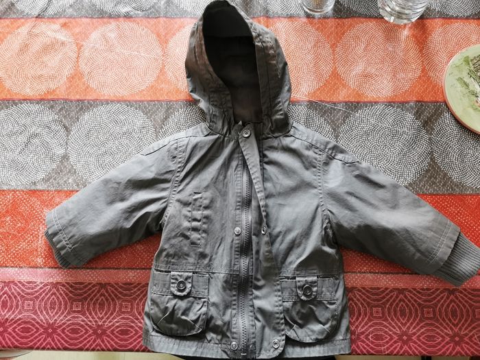 Manteau doublé chaud 12 mois