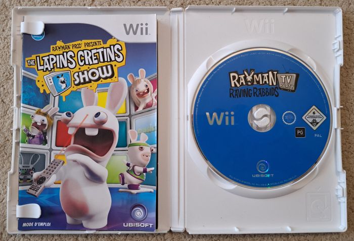 🎮 The Lapins Crétins Show Nintendo Wii - photo numéro 2