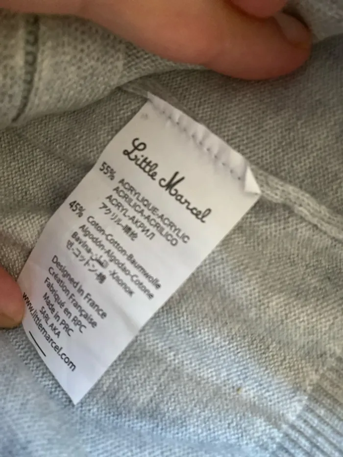 Gilet Little Marcel taille 10 ans Neuf - photo numéro 6