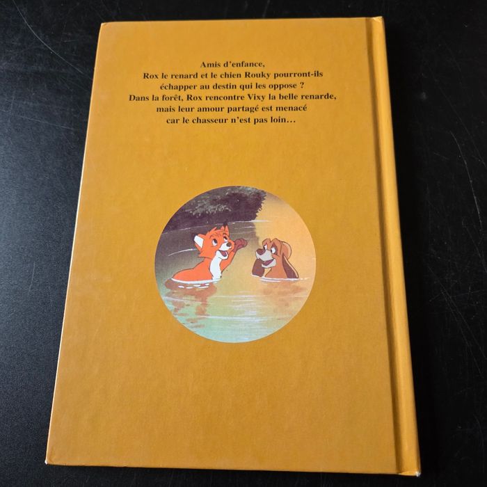Livre enfant Disney le club du livre rox et rouky - photo numéro 2