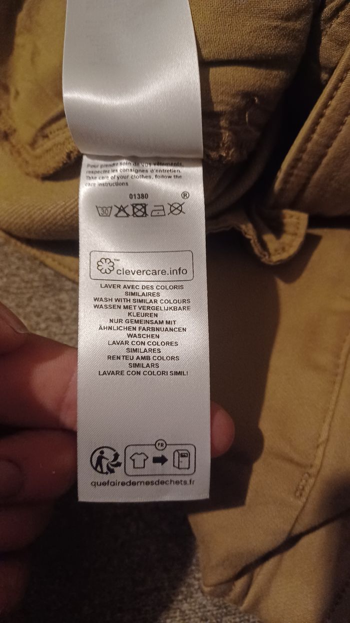 Pantalon femme cargo marvin & co 38 marron neuf - photo numéro 9