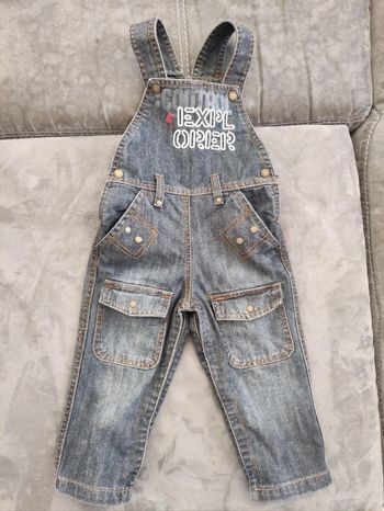 Salopette grise garçon 24 mois gris pick ouic