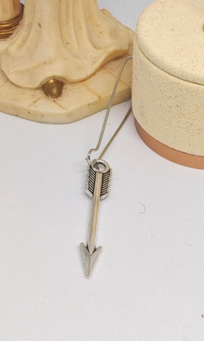 Boucles d'oreilles pendantes flèche