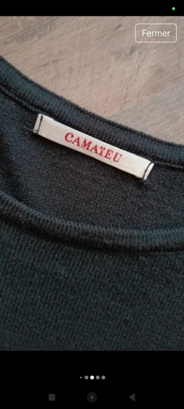Pull chemisier Camaïeu - photo numéro 4