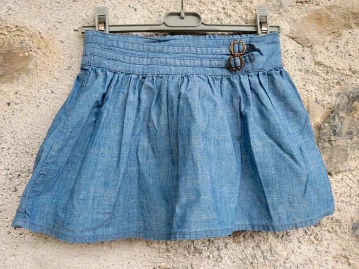 Superbe jupe en coton couleur jeans Creeks taille 8 ans