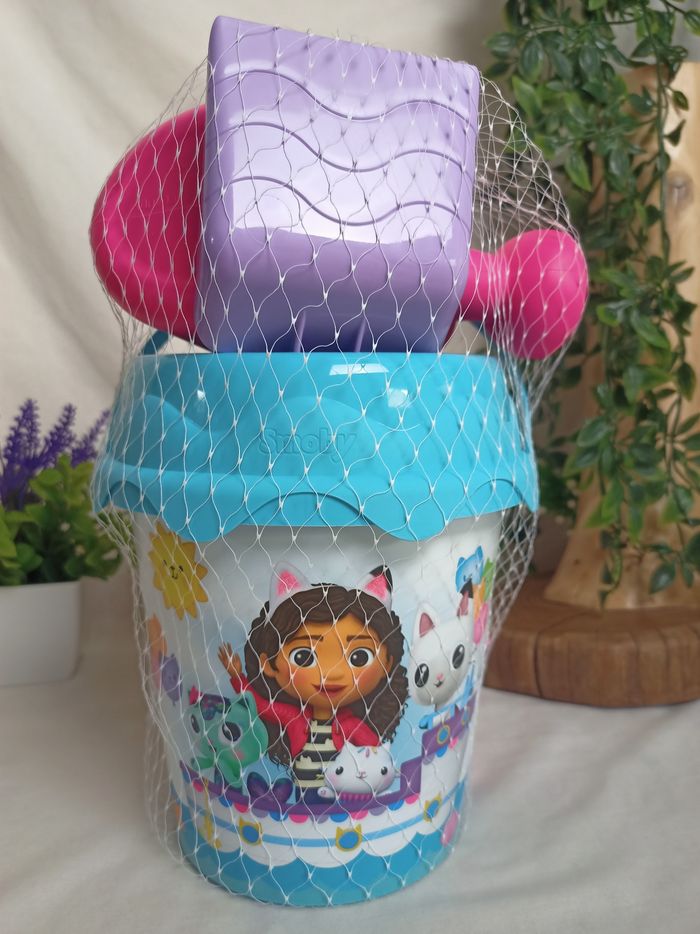 Seau de plage gabby's dollhouse