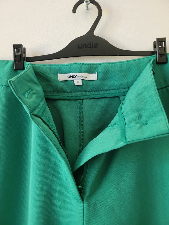 Pantalon vert Only style costume – Taille S, coupe droite élégante - photo numéro 2