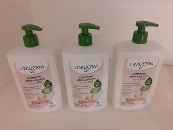 Lot de liniments Liniderm oléo-calcaire bio