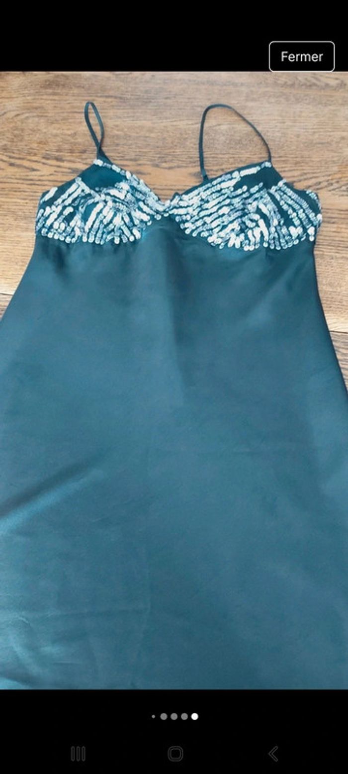 Nuisette noir et paillettes Hunkemöller taille L - photo numéro 11