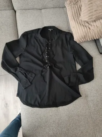 Blouse légère noir