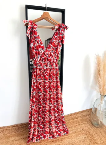 Robe longue fleurie - TU