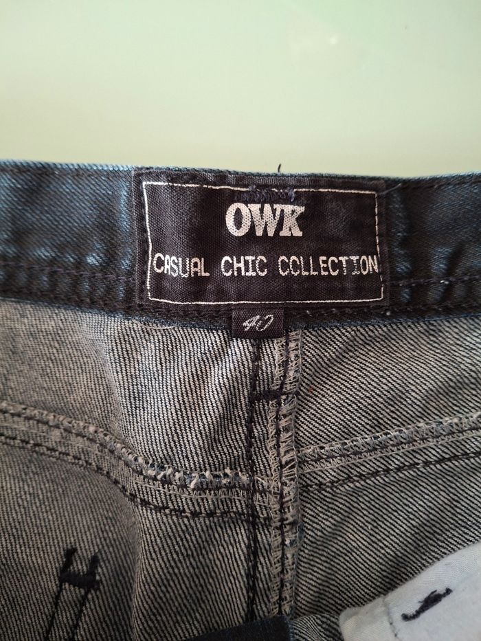 Jean ciré slim owk - photo numéro 5