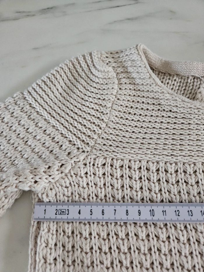 Zara pull beige taille S - photo numéro 10