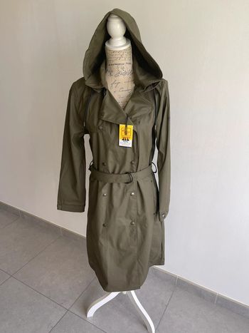 Trench hublot kaki taille M