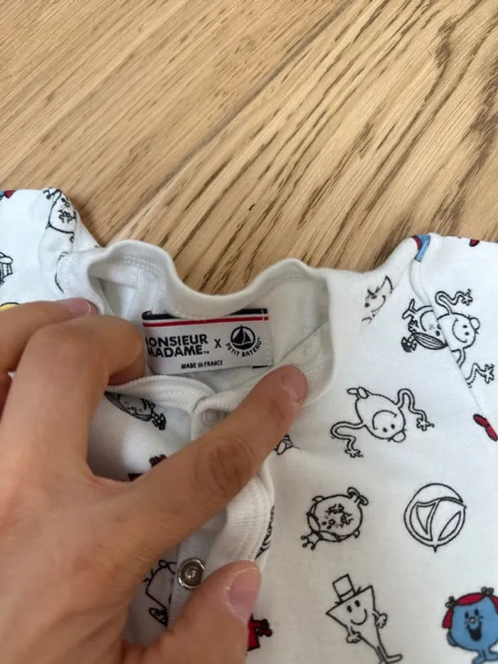 combishort petit bateau 3 mois - photo numéro 2