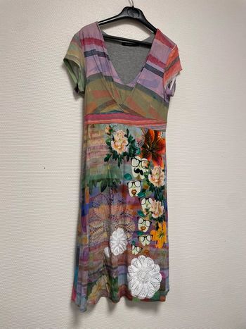 robe desigual femme taille M colorée