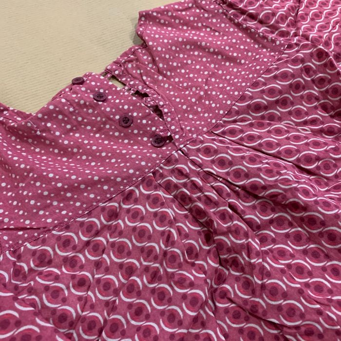 Blouse rose à motifs - photo numéro 3