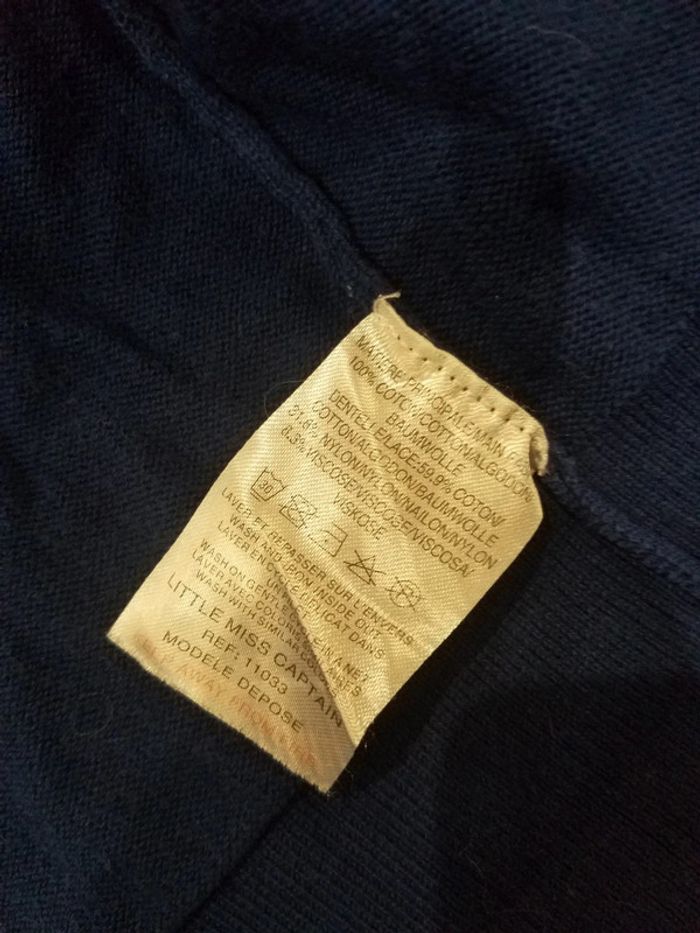 Gilet bleu - photo numéro 5