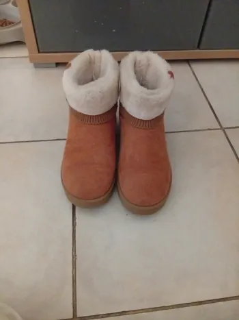 Bottes en suédine