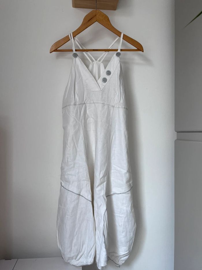 Robe longue blanche