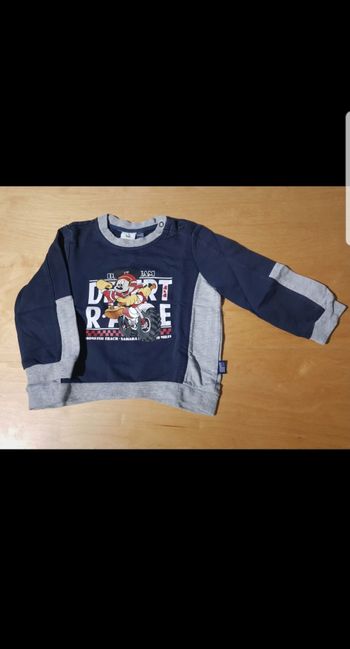 Sweat enfant garçon Mickey 18 mois