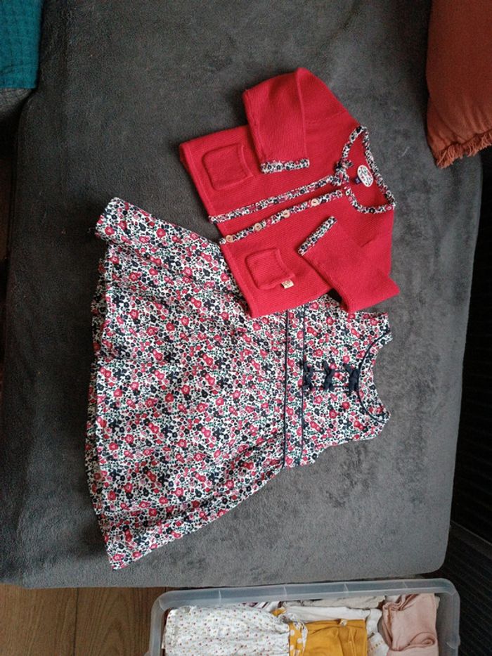 Robe et gilet veste sergent major