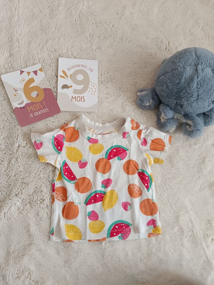 Tee shirt Primark 6-9 mois