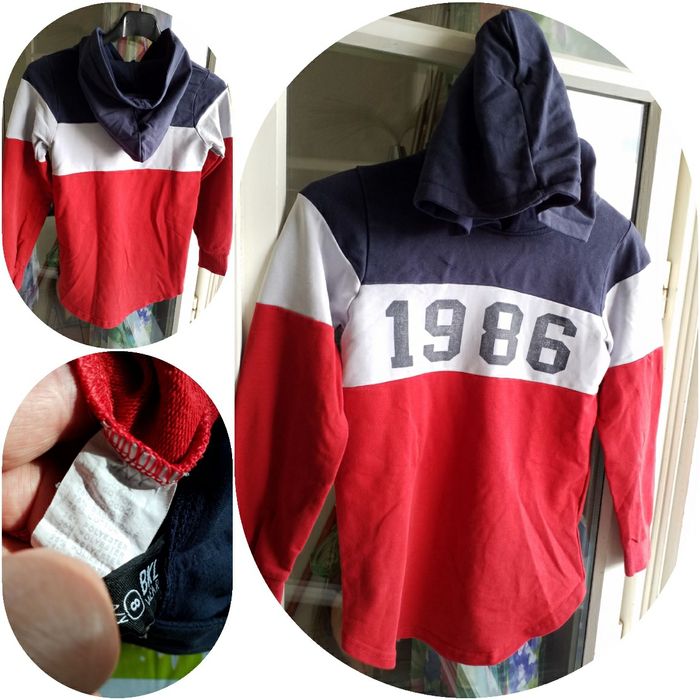 Sweat a capuche garçon âge 8 ans